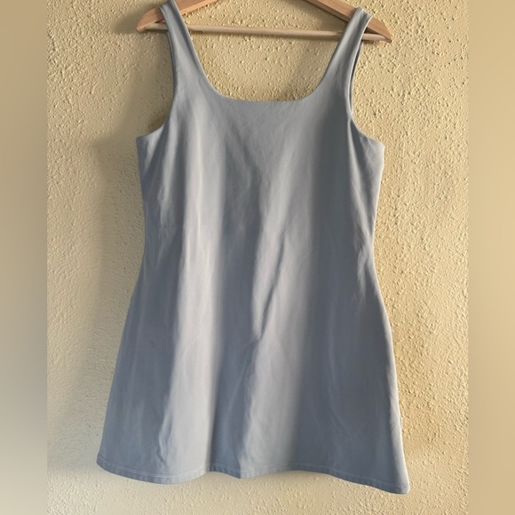 Oak + Fort | S Small Sage Green Athletic Dress with Shorts - Picture 1 of 4
